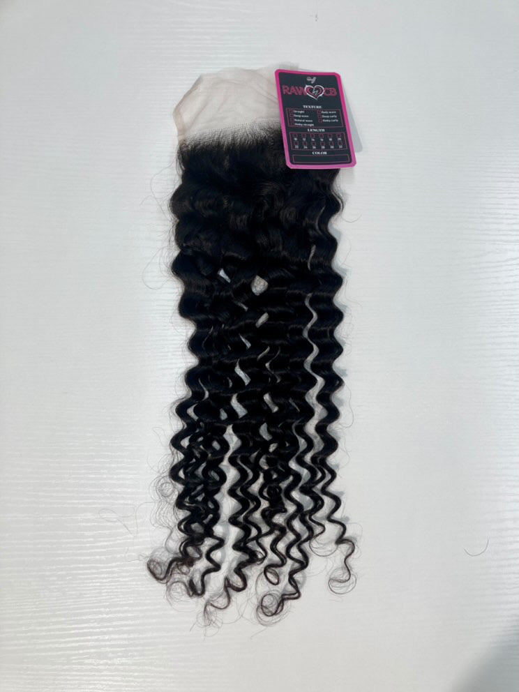 Curly Closure (Ships Same Day)