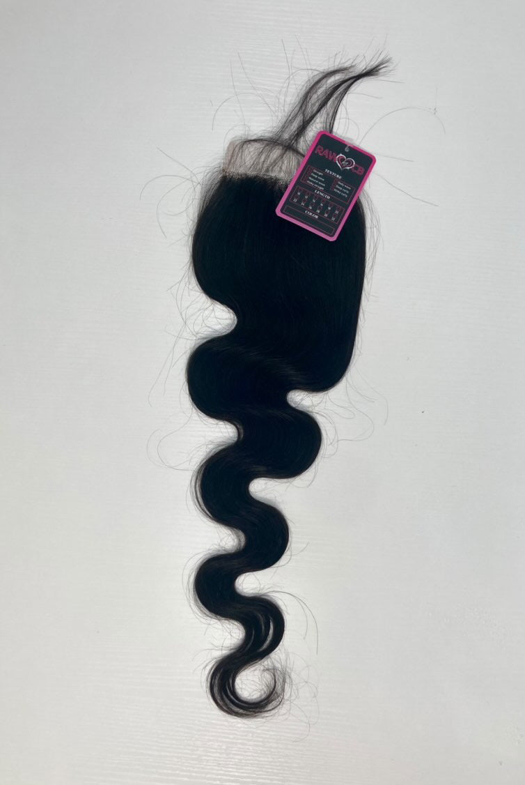 Body Wave High Definition Closure (Ships Same Day)