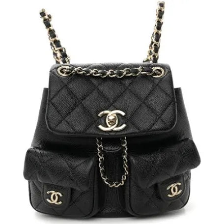 Quilted backpack