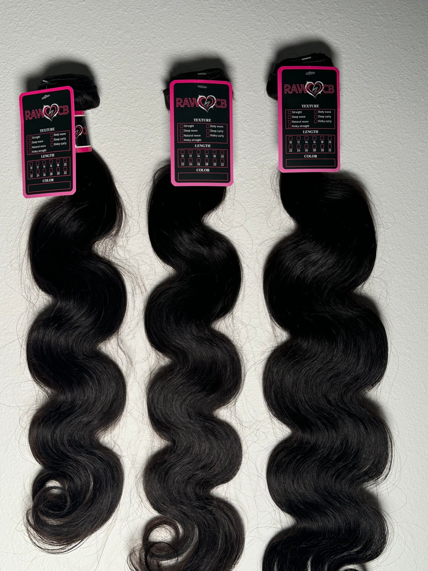 3 26” Body Wave Bundles